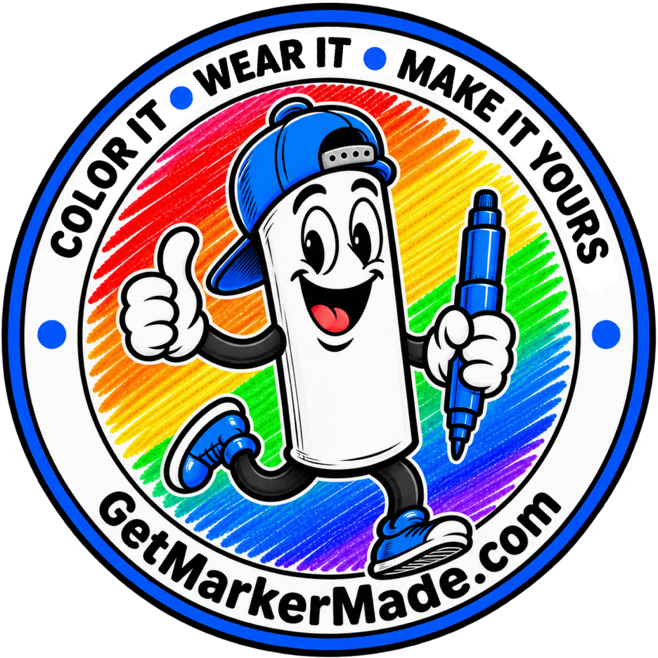Get MarkerMade mascot logo